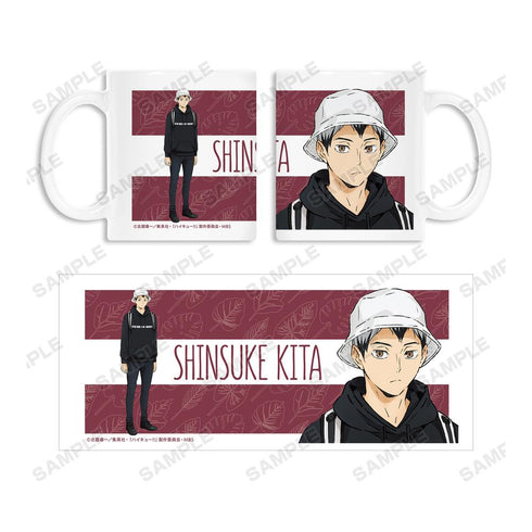 『ハイキュー!! TO THE TOP × 東武動物公園』描き下ろしイラスト 北信介 レジャーver. マグカップ【202412再販】